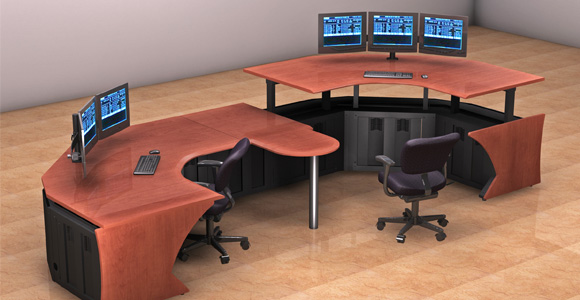 Winsted: Prestige Ascend Sit/Stand Control Room Console 1 Winsted: Prestige Ascend Sit/Stand Control Room Console